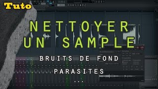 Tuto  Nettoyer un sample de ses bruits de fond parasites [upl. by Nahgem309]