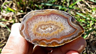 Achat polieren  polishing agates [upl. by Alcine]