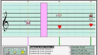 Foster the People  Pumped Up Kicks in Mario Paint Composer [upl. by Eerazed]