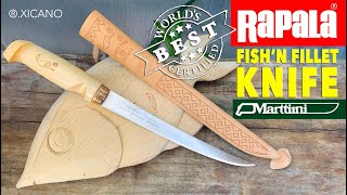 RAPALA Fishn fillet knife by JMarttiini Worlds Best [upl. by Notsew]