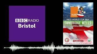 International World Cup Players talk to Radio Bristol about Subbuteo the the FISTF World Cup 20924 [upl. by Oicnoel]