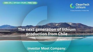 CLEANTECH LITHIUM PLC  Investor Presentation [upl. by Piero92]