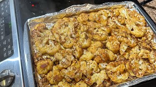 Oven roasted cauliflower that actually taste good [upl. by Nirre]