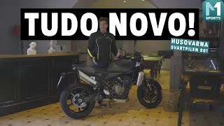 Husqvarna Svartpilen 801  Tudo novo exceto o aspeto [upl. by Ahselyt]