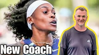 Wow Elaine Thompson Herah New Coach Revealed [upl. by Akkire]