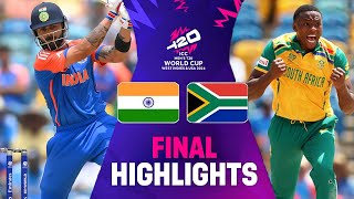 India vs South Africa Highlights  ICC T20 World Cup 2024 Final  Ind vs Sa Highlights  Ind vs Sa [upl. by Finzer]