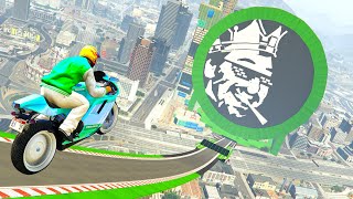 GTA 5 ONLINE 🐷 MEGA RAMPA PORKMODZ PIÙ INCREDIBILE DI GTA 5  🐷 DAJE [upl. by Navek]