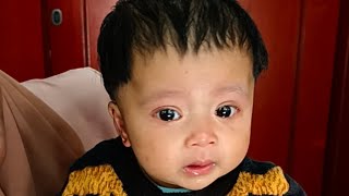 Crying The Best Video Funny Baby Ear Piercing Sad Baby Cute [upl. by Kissie]