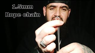 15mm rope chain From HARLEMBLING [upl. by Eahcim302]