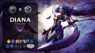 Diana Mid vs Neeko  EUW Master Patch 1323 [upl. by Nimra]