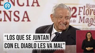 Así se burló AMLO de la caída del líder de Frena [upl. by Preiser]