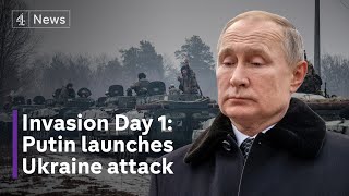 Russia Ukraine conflict Putin launches fullscale invasion [upl. by Nnaear]