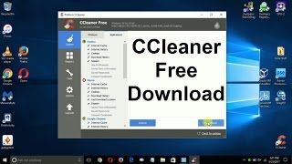 How to download ccleaner install and run  Computer Clean Up Free amp Easy [upl. by Deadman891]