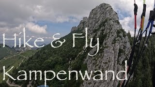 Paragleiten  Hike and Fly Kampenwand [upl. by Bui]