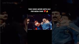 Pawan Kalyan rare dance in stage chiranjeevi pawankalyan chiranjeevi megastar rc shankardadambb [upl. by Anaira53]