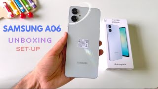 Samsung Galaxy A06 UnboxingSetupCamera and Speed Test [upl. by Garlanda]