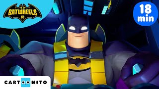 Særsamling af Batman amp Batmobilen  Batbiler  Cartoonito  Tegnefilm for børn [upl. by Ainotahs]