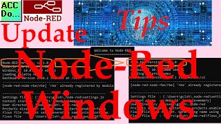 Update NodeRed on Windows [upl. by Silliw905]