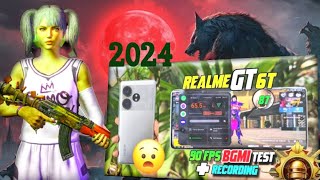 ❤️‍🩹•REALME GT 6T BGMIPUBG TEST IN 2024🥰•120FPS GAMING TEST•GAMING REVIEW 2024 full headcam 😈💯 [upl. by Hcaz]