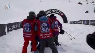 JP Auclair  Backcountry Slopestyle run 2  Swatch Skiers Cup 2014 [upl. by Aicnorev]