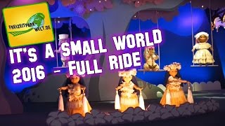 Its a small world 2016  Disneyland Paris  Complete Onride [upl. by Persis]