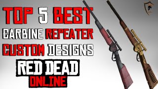 The Five Best Carbine Repeater Designs in Red Dead Online Weapon Customization [upl. by Alyel122]