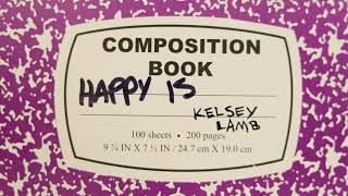 Kelsey Lamb  Happy Is  Official Lyric Video [upl. by Middle420]