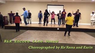 RampR Encore Line Dance choreographed by Ke’Anna and Earin [upl. by Virg]