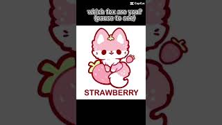 What fox are you click test fox cute [upl. by Mitch]