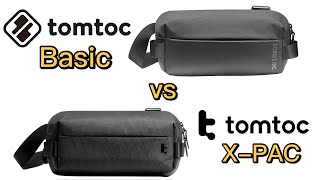 Tomtoc Explorer EDC Sling  Basic vs XPAC Comparison [upl. by Anawot281]