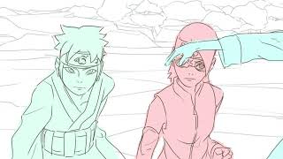 Kashin koji vs konohamaru fanamimation [upl. by Arotahs]