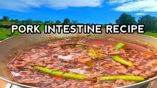 PORK INTESTINE RECIPE shorts dinuguan [upl. by Sloatman283]