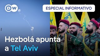 Israel intercepta misil que Hezbolá dirigió a su centro de inteligencia en Tel Aviv [upl. by D'Arcy]