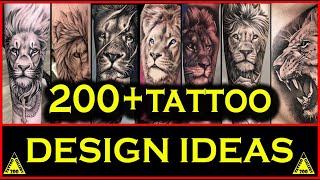 Lion Tattoo  Lion Tattoo For Men  Lion Tattoo Designs  Tattoo Gallery  Realistic Tattoo [upl. by Fablan]