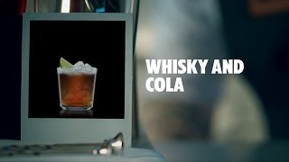 WHISKY AND COLA DRINK RECIPE  HOW TO MIX [upl. by Moran]