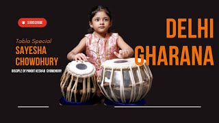 Sayesha Chowdhury Dheere Dheere Rela  Powerful tabla play  LIVE Performance Delhi [upl. by Pamela]