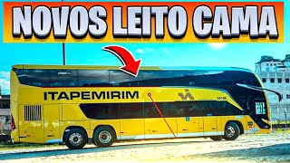 Nova ITAPEMIRIM recebe seus novos Leito Cama [upl. by Mitran107]