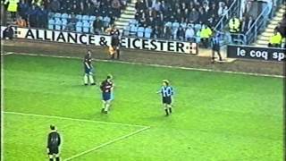 COVENTRY CITY 3 V CHELSEA 1 9th april 1997 [upl. by Ttsepmet472]