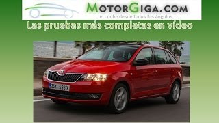 Skoda Spaceback prueba dinamica [upl. by Kursh]