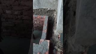 Construction of septic tank from ground opening to concrete slab wmen [upl. by Artimid272]