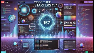 Codechef Starters 157 all solution  live stream  codechef [upl. by Nevin]