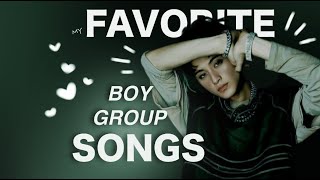 my favorite boy group songs [upl. by Eleinad]