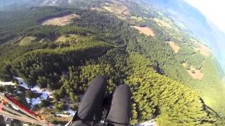 Deans Potters First Paraglide [upl. by Ynohtnanhoj]