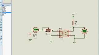 opto transistor PC817 optocoupleur simulation sous Protéus [upl. by Ididn497]