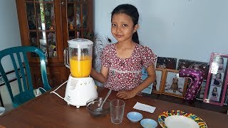 Buat Jus Buah Mangga Sendiri [upl. by Harl]