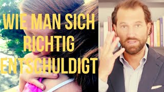 Wie man richtig um Entschuldigung bittet  Um Verzeihung bitten [upl. by Lucine]