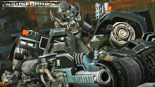 Transformers Dark Of The Moon  Ironhide vs Mixmaster  Final Battle [upl. by Schear]