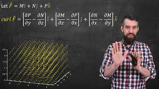 The CURL of a 3D vector field  Vector Calculus [upl. by Geneva]