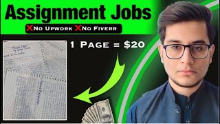 1 Page 20 Online Assignment Writing Jobs From HomeHandwriting Assignment Work  Earn Money Online [upl. by Lib588]