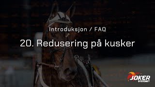 20 Redusering på kusker [upl. by Anihpesoj]